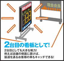 ガソリンスタンド専用LED看板｜日本貿易印刷株式会社